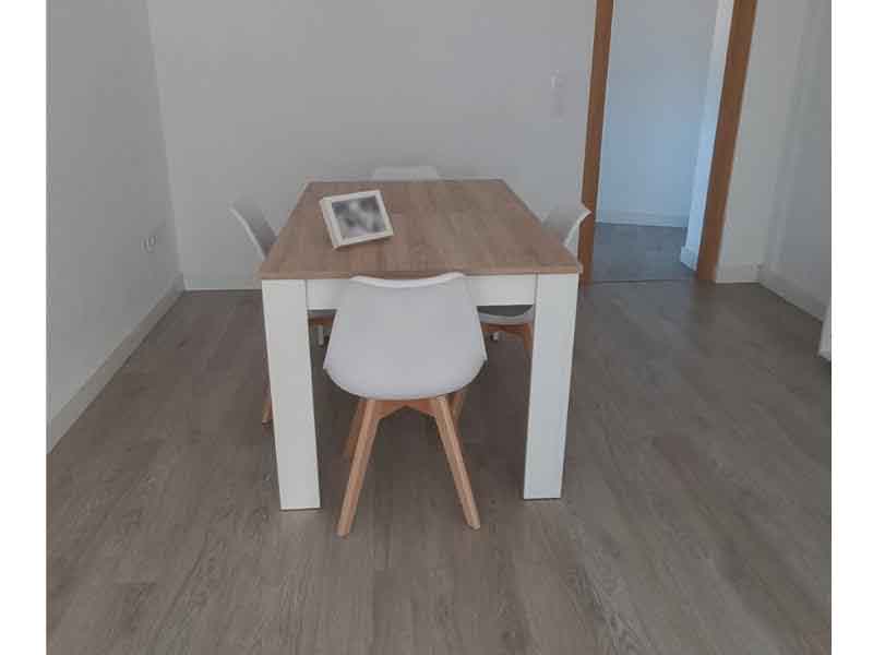 Foto de cliente de Silla Nordic blanca diseño nórdico