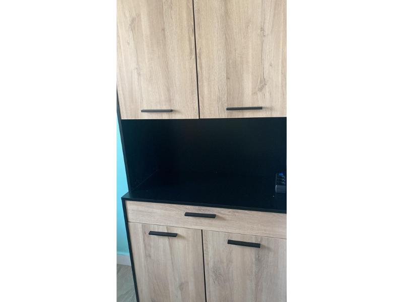 Foto de cliente de Mueble buffet Napoli roble Kronberg y negro mate 84x177 cm