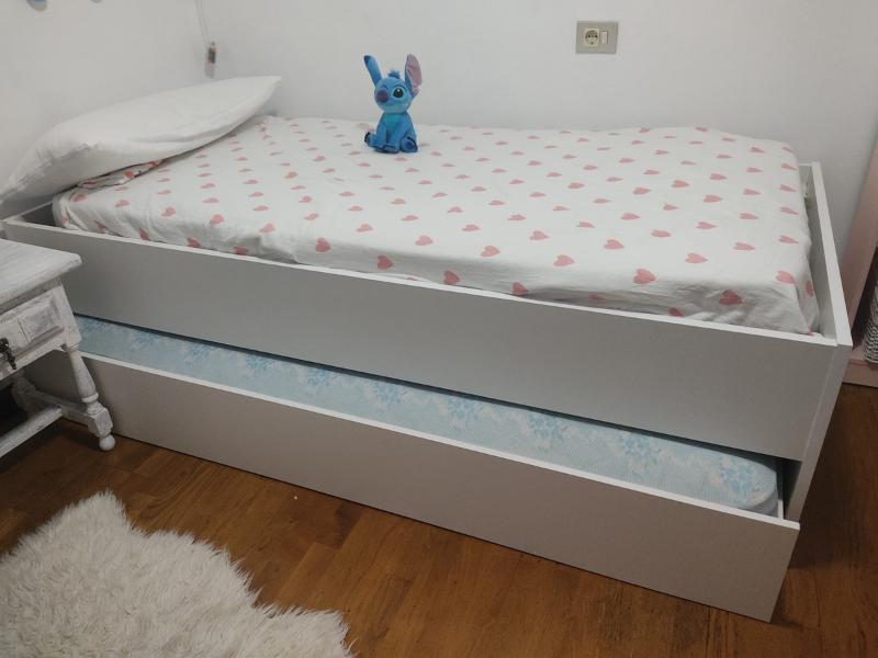 Foto de cliente de Cama Nido Terai Blanca 105x190 cm