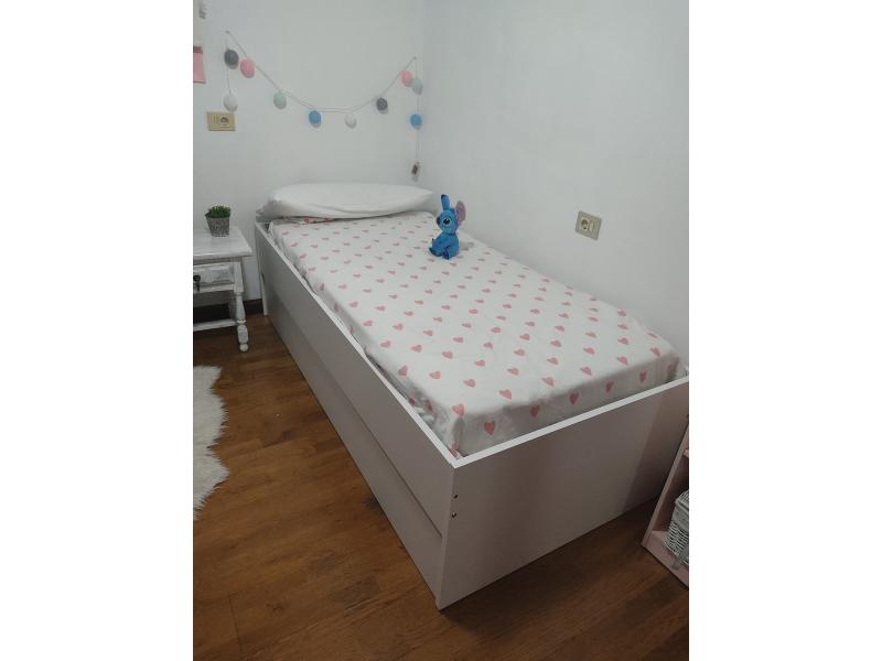 Foto de cliente de Cama Nido Terai Blanca 105x190 cm