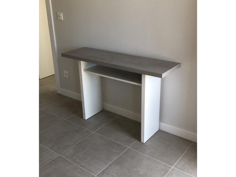 Foto de cliente de Mesa desplegable Tavolo consola cocina cemento 120x77x35-70 cm