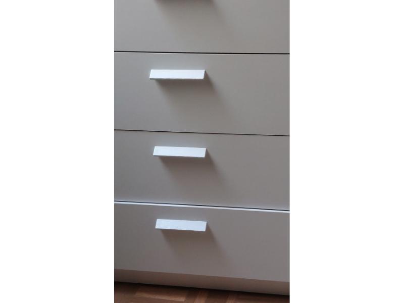 Foto de cliente de Cómoda Blanca 4 Cajones Tibet 74x78 cm