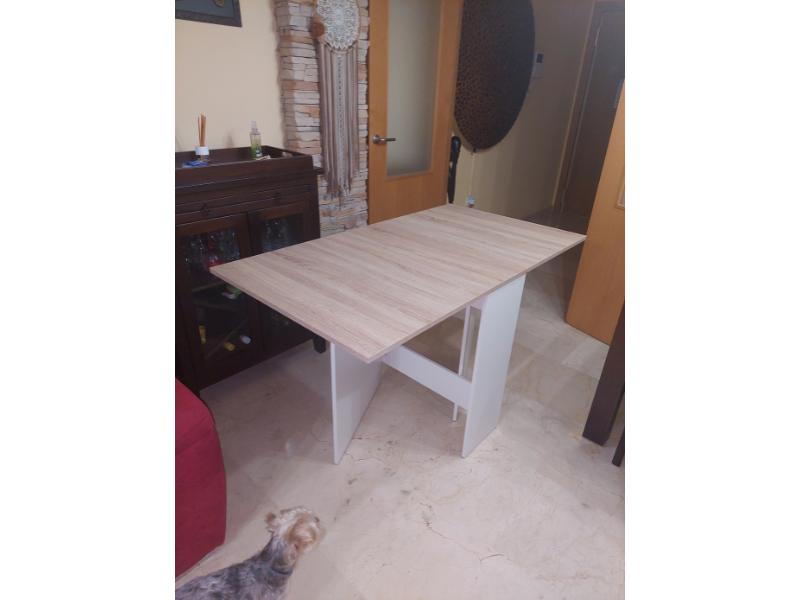 Foto de cliente de Mesa cocina abatible Fly auxiliar 78x31-140x77 cm