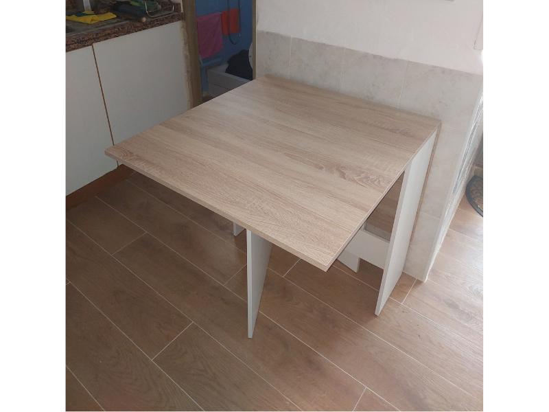 Foto de cliente de Mesa cocina abatible Fly auxiliar 78x31-140x77 cm