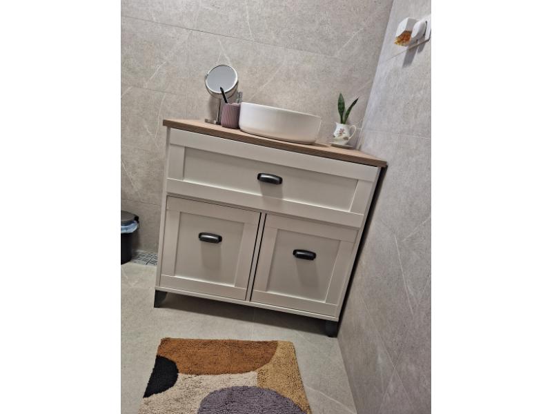 Foto de cliente de Mueble de Baño con Patas Siena Cottage 82 cm (Lavabo Opcional)