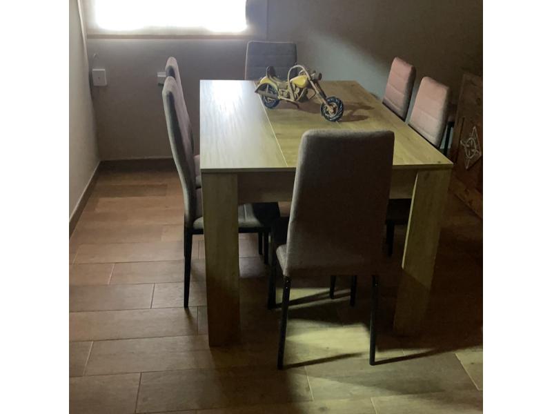 Foto de cliente de Mesa De Comedor Extensible Basic Color Naturale 140/200x90 cm
