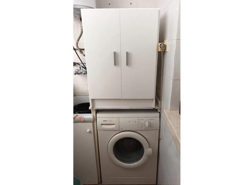 Foto de cliente de Armario Auxiliar Bajo Multiusos Color Blanco 59x80 cm