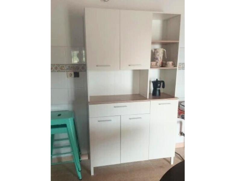 Foto de cliente de Mueble cocina auxiliar alto 5 p Yuka 108x186 cm