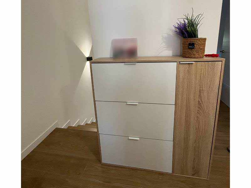 Foto de cliente de Mueble Zapatero Recibidor Pasillo 4 Puertas Class 106 cm