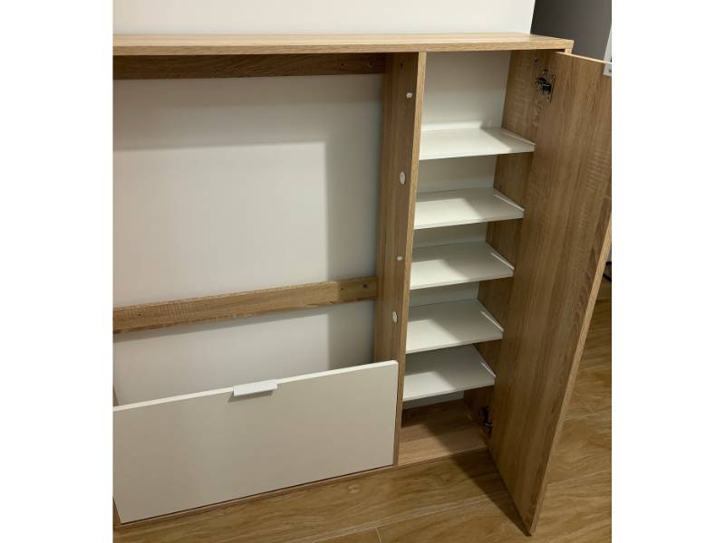 Foto de cliente de Mueble Zapatero Recibidor Pasillo 4 Puertas Class 106 cm