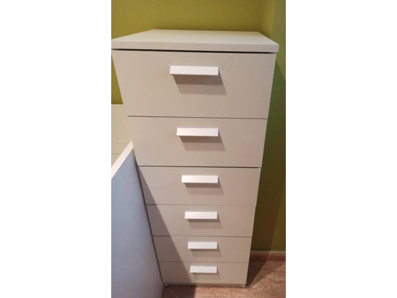 Foto de cliente de Sinfonier Blanco 6 Cajones Tibet 40x110 cm