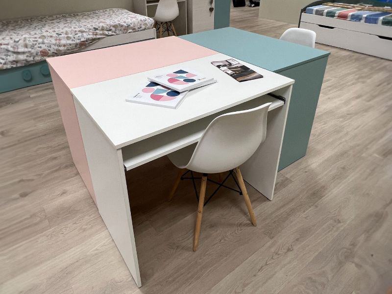 Foto de cliente de Mesa I-Joy escritorio habitación color blanco 90 cm