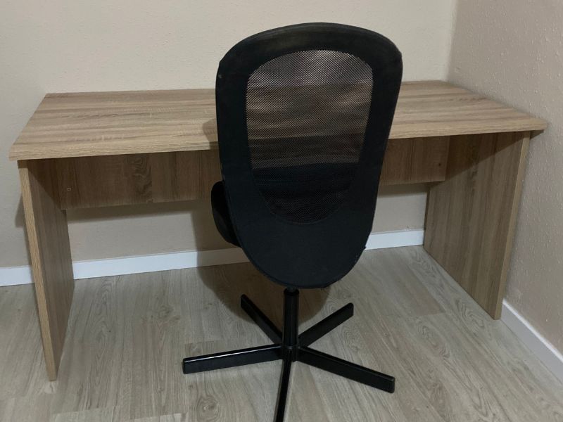 Foto de cliente de Mesa Escritorio Rivoli Color Roble Cambrian 155 cm