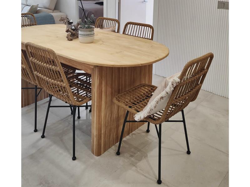 Foto de cliente de Silla Comedor Thai de rattán