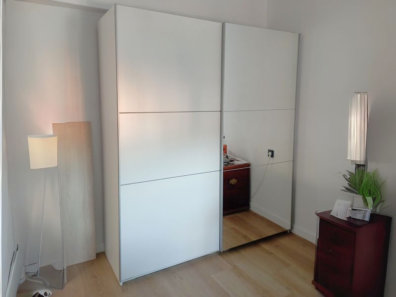 Foto de cliente de Armario Ghost Dormitorio Color Blanco Con Espejo Y 2p Correderas 203x195 cm