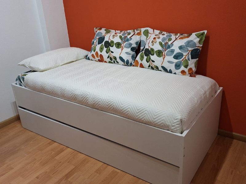 Foto de cliente de Cama Nido Tibet Dormitorio Juvenil Color Blanco Mate 90x190 cm