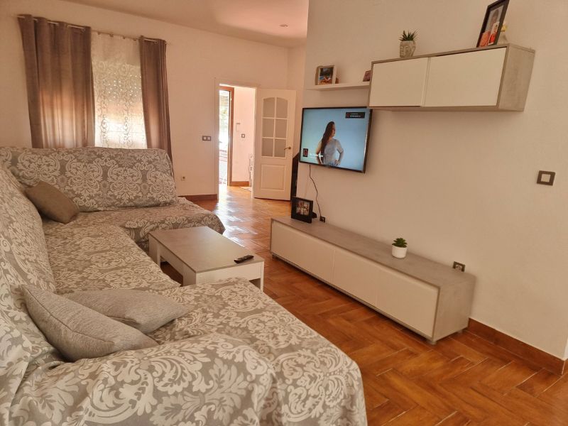 Foto de cliente de Mueble Salón Estilo Industrial Color Blanco Artik Y Gris Cemento 200 cm