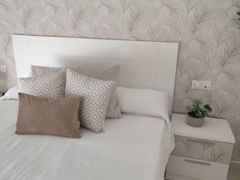 Foto de cliente de Cabecero De Cama Aroa Blanco 164 cm