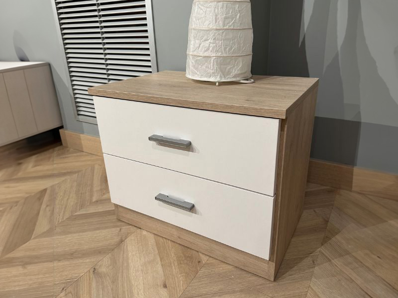 Foto de cliente de Dormitorio Matrimonio Estilo Nórdico Couple Blanco y Sahara