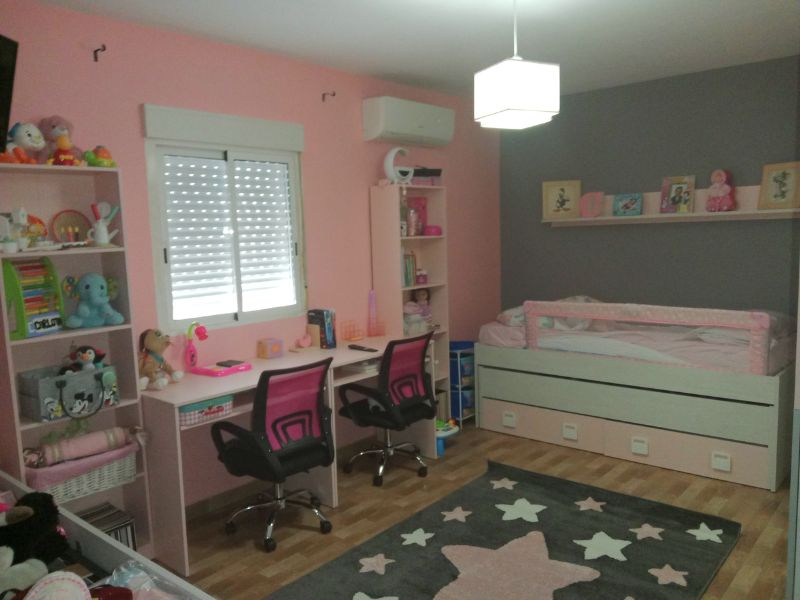 Foto de cliente de Habitación Juvenil Moderna Gris y Rosa Juvenil Completa CON SOMIERES