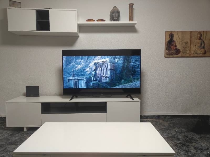 Foto de cliente de Pack salón completo Belus color blanco estilo moderno
