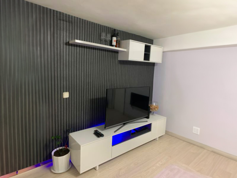 Foto de cliente de Pack salón completo Belus color blanco estilo moderno