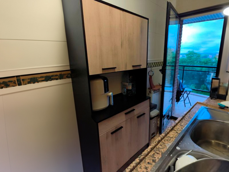 Foto de cliente de Mueble buffet Napoli roble Kronberg y negro mate 84x177 cm