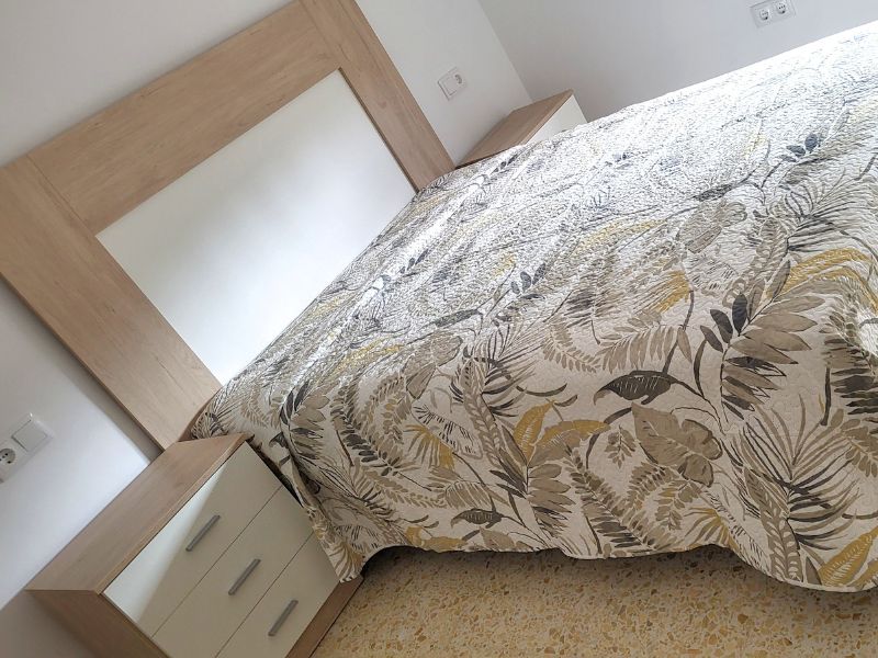 Foto de cliente de Cabecero De Cama Luce Color Roble Sahara Y Blanco Mate 163 cm