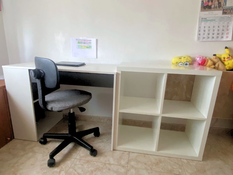 Foto de cliente de Estanteria Cubos blanco brillo 77x77x39