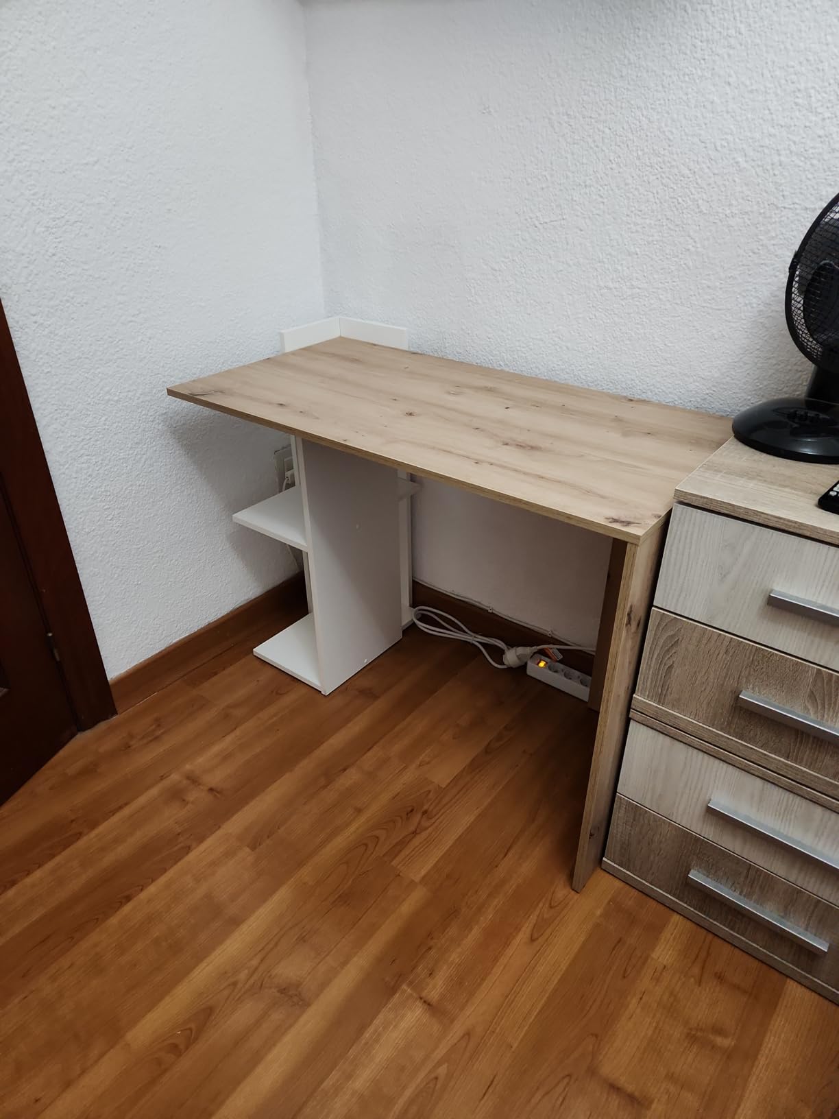Foto de cliente de Habitación Juvenil Moderna Color Roble Nodi y Blanco Artik