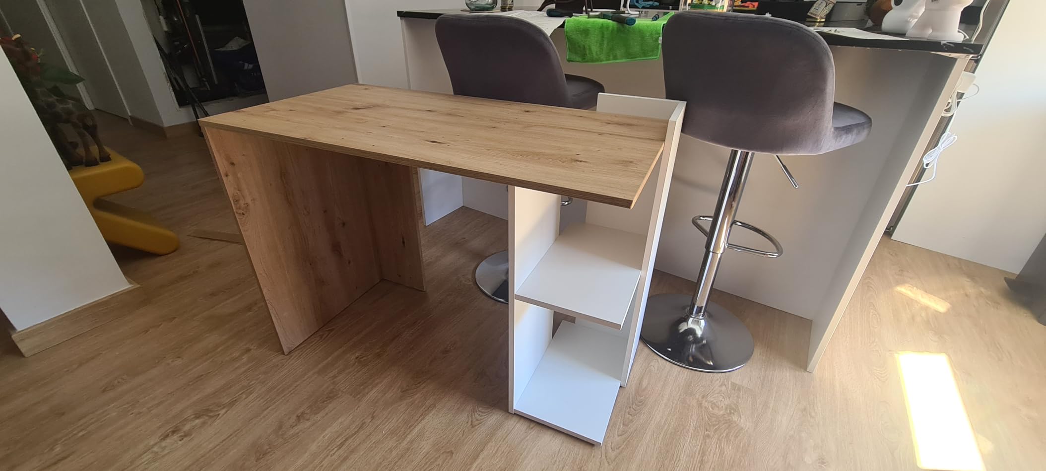 Foto de cliente de Habitación Juvenil Moderna Color Roble Nodi y Blanco Artik