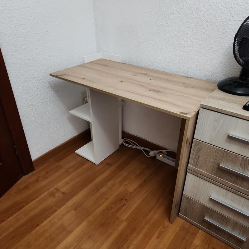 Foto de cliente de Habitación Juvenil Moderna Color Roble Nodi y Blanco Artik