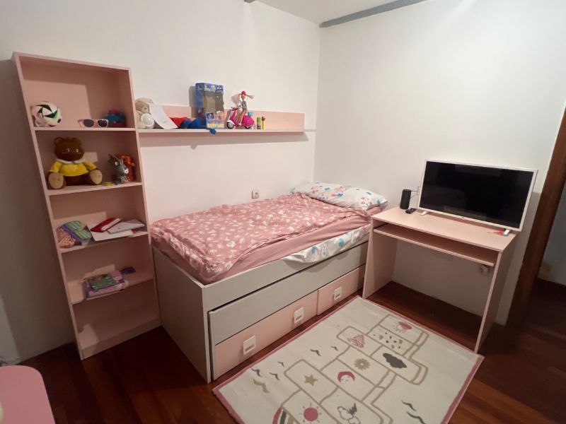 Foto de cliente de Habitación Juvenil Moderna Gris y Rosa Juvenil Completa CON SOMIERES