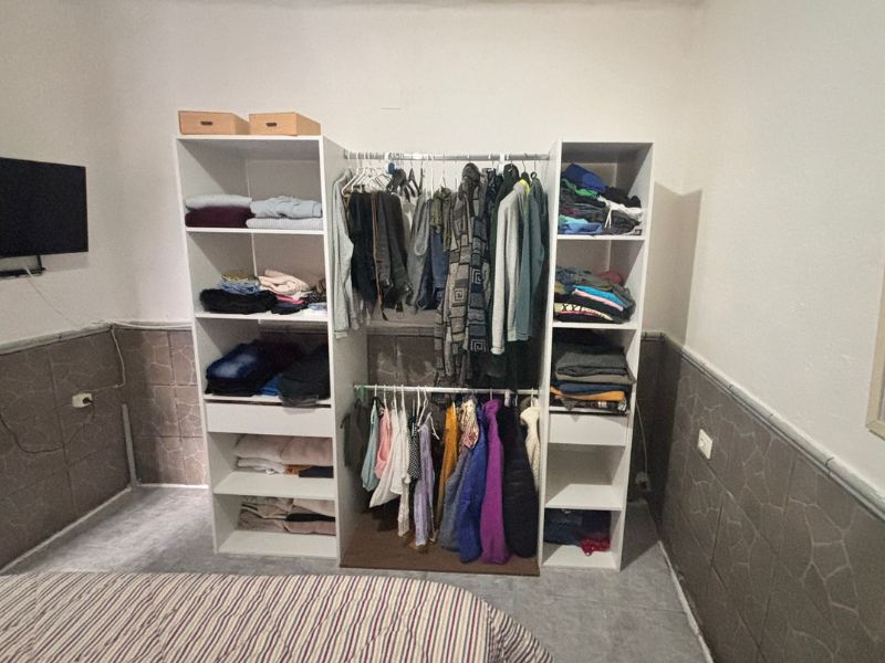 Foto de cliente de Armario Vestidor Abierto Dormitorio Cloe Color Blanco 200x200 cm