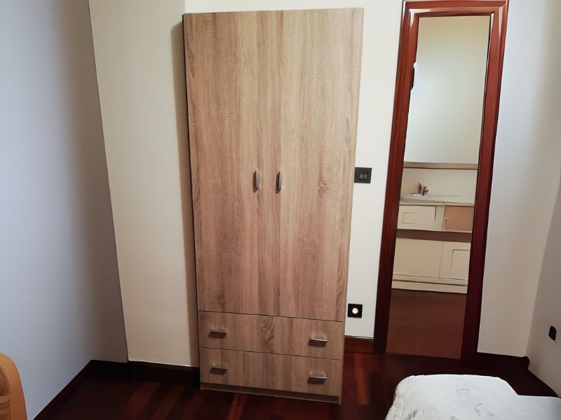 Foto de cliente de Armario para Dormitorio 2 Puertas Roble Cambrian 74x180 cm