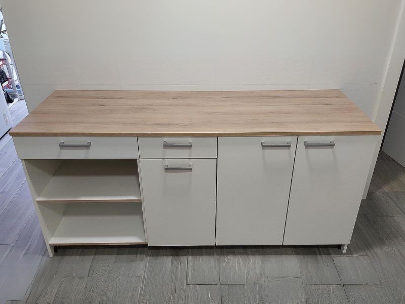 Foto de cliente de Módulo Inferior Cocina Cooking Blanco Mate 85x180x60 cm