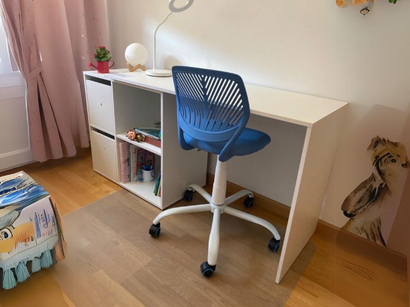 Foto de cliente de Escritorio Moderno Multi Posiciones Color Blanco Artik 120 cm