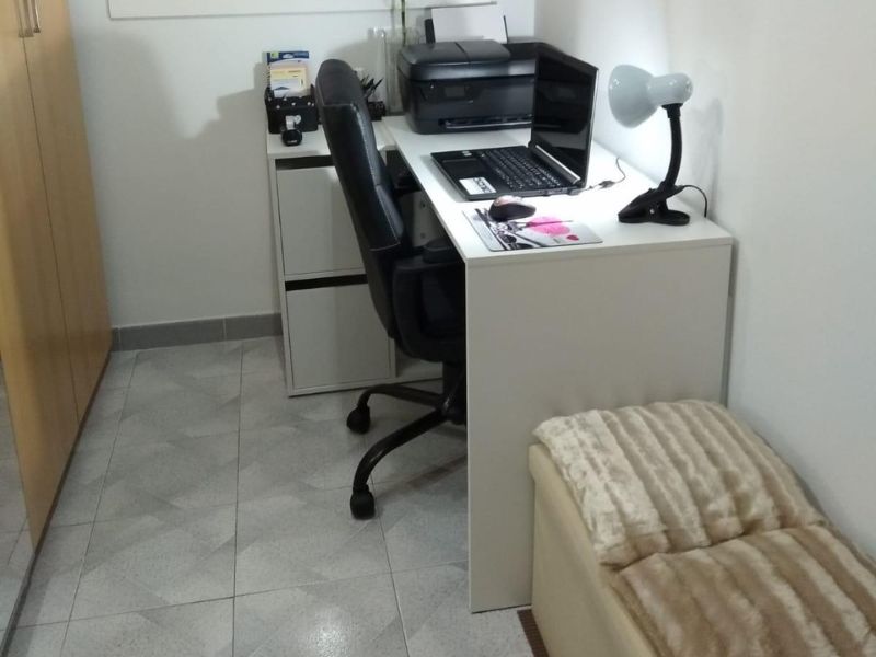 Foto de cliente de Escritorio Moderno Multi Posiciones Color Blanco Artik 120 cm