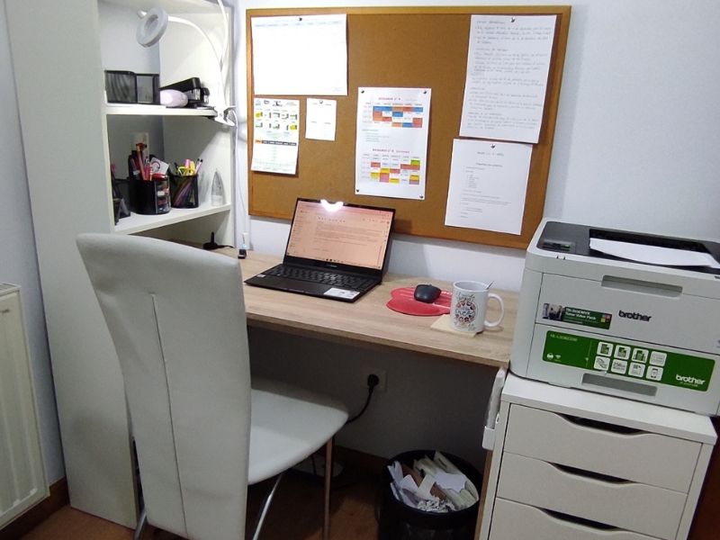 Foto de cliente de Habitación Juvenil Moderna Pack Muebles Color Blanco Artik y Roble Canadian