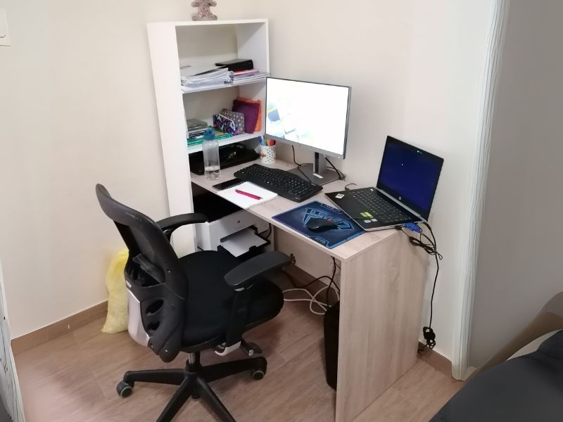 Foto de cliente de Habitación Juvenil Moderna Pack Muebles Color Blanco Artik y Roble Canadian