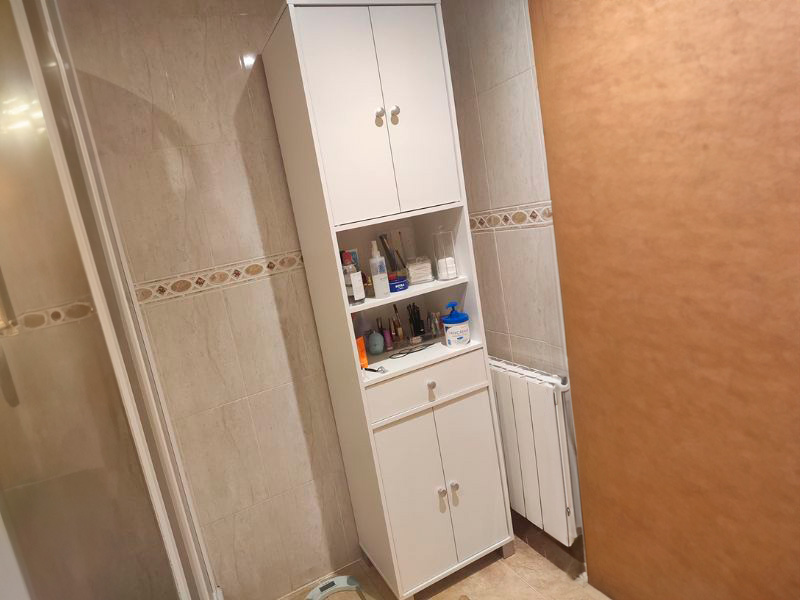 Foto de cliente de Columna de Baño Bikini Blanco Mate 51x196 cm