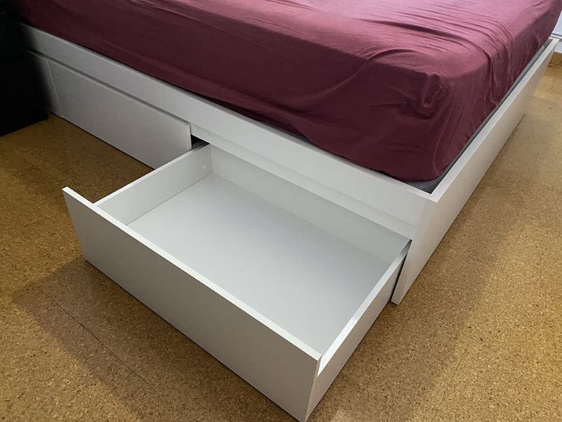 Foto de cliente de Cama de Matrimonio 4 Cajones Blanco Artik 150x190