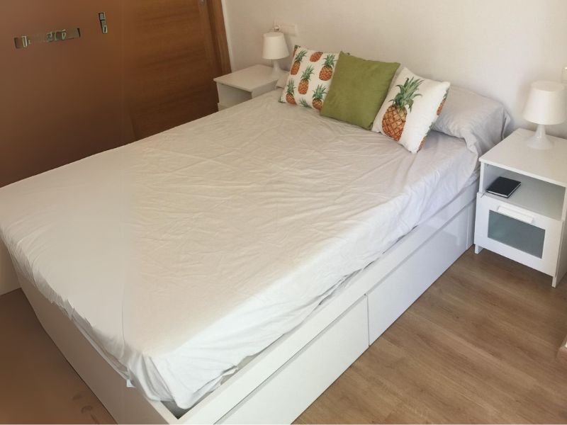 Foto de cliente de Cama de Matrimonio 4 Cajones Blanco Artik 150x190