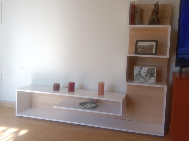 Foto de cliente de Mueble de Salón Comedor Snake Roble Sonoma Nymphaea Alba 160 cm
