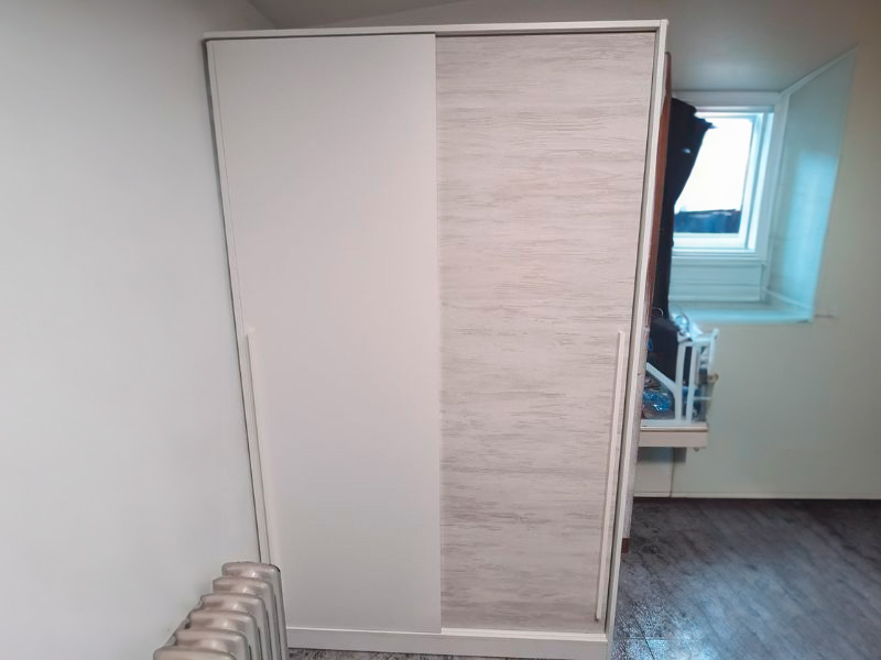 Foto de cliente de Armario Juvenil 2 Puertas Correderas Elliot 120x200 cm