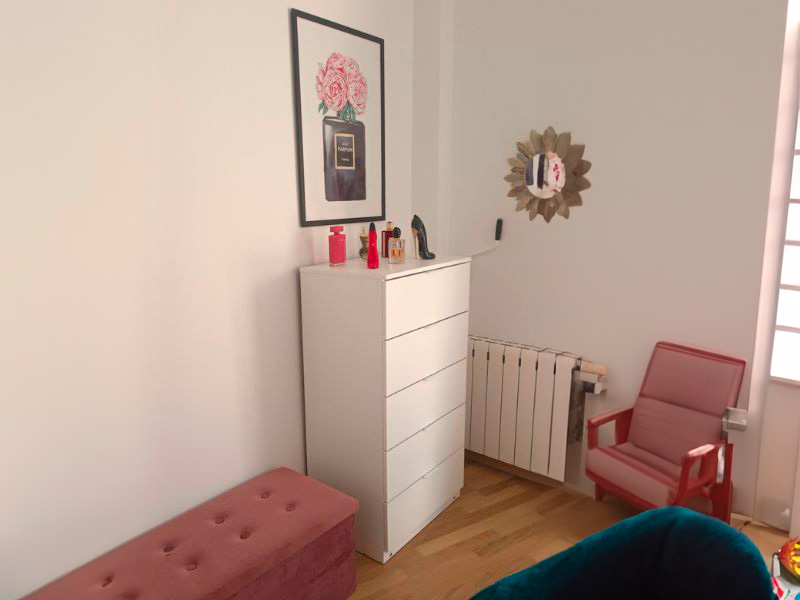 Foto de cliente de Cómoda De 5 Cajones Color Blanco Artik Dormitorio 60x110 cm
