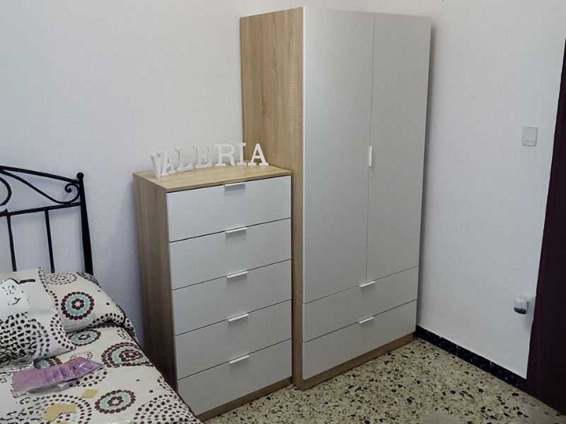 Foto de cliente de Sinfonier Blanco Roble 5 Cajones Luca 60x110 cm