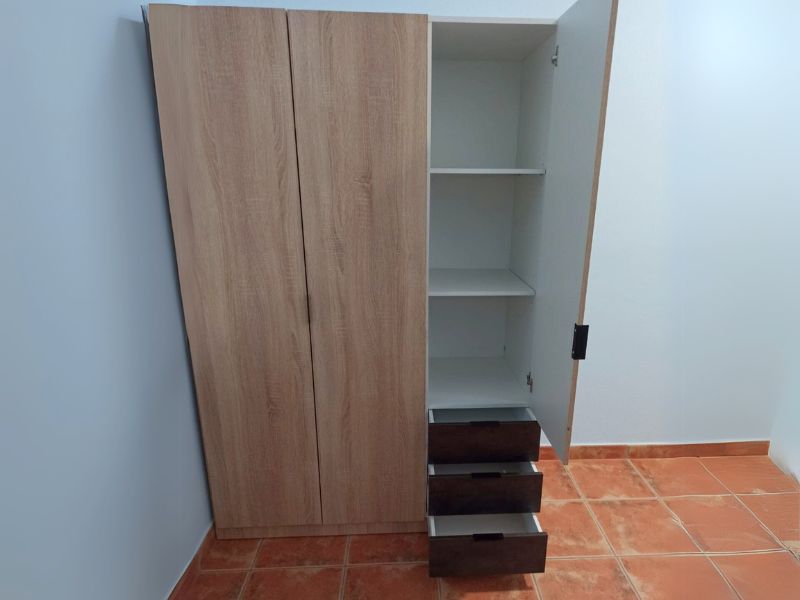 Foto de cliente de Dormitorio Matrimonio Estilo Industrial Pack Muebles Andy Óxido (Armario Opcional)