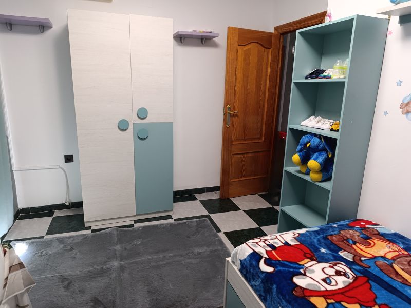 Foto de cliente de Habitación Juvenil Moderna Cama Nido con Armario y Estante Snuba Verde y Blanco 90x190 cm