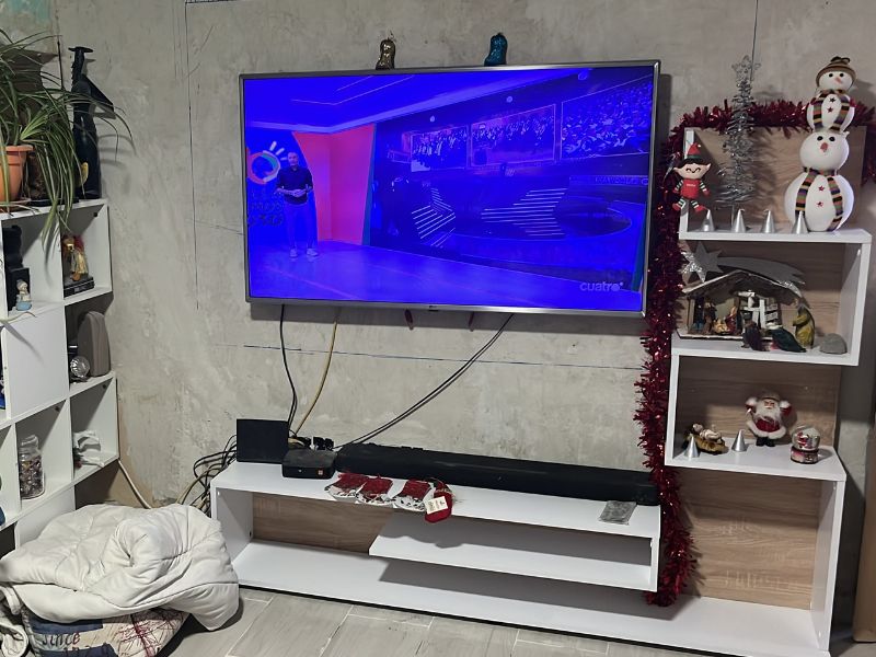 Foto de cliente de Mueble de Salón Comedor Snake Roble Sonoma Nymphaea Alba 160 cm